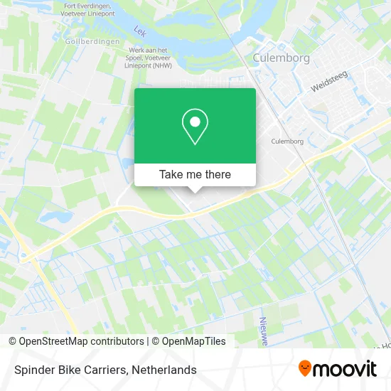 Spinder Bike Carriers map