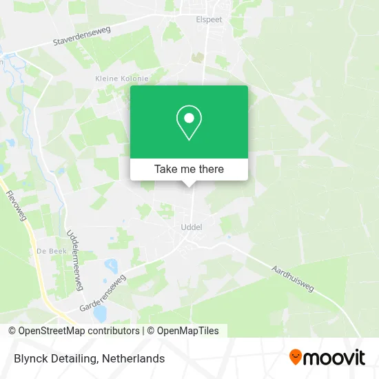 Blynck Detailing map