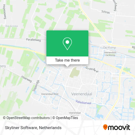 Skyliner Software map