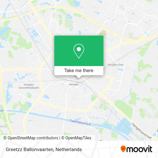 Greetzz Ballonvaarten map