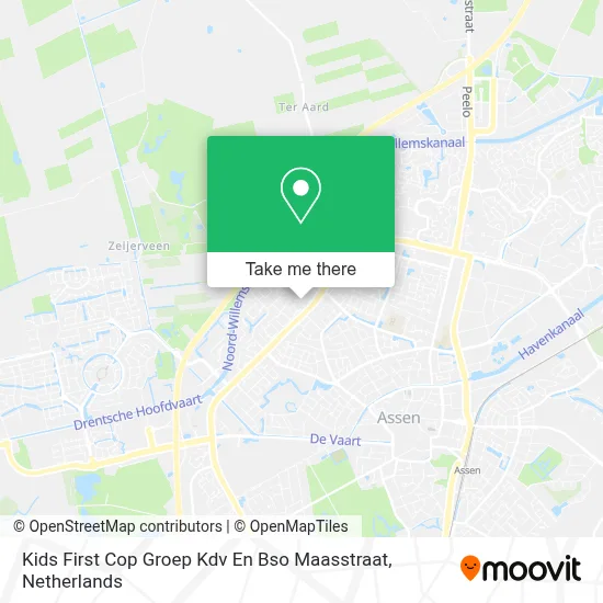 Kids First Cop Groep Kdv En Bso Maasstraat map