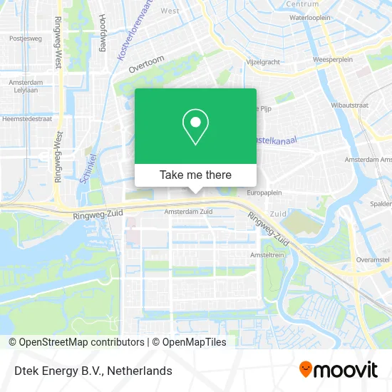 Dtek Energy B.V. map