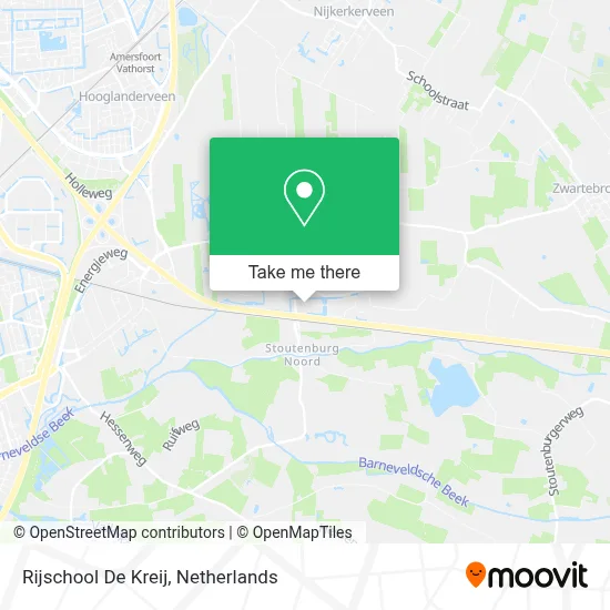 Rijschool De Kreij Karte