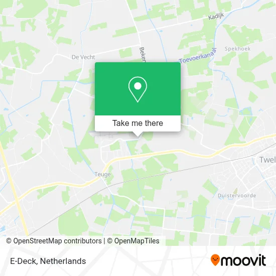 E-Deck map