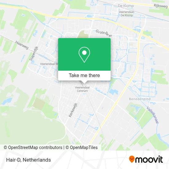 Hair-D map