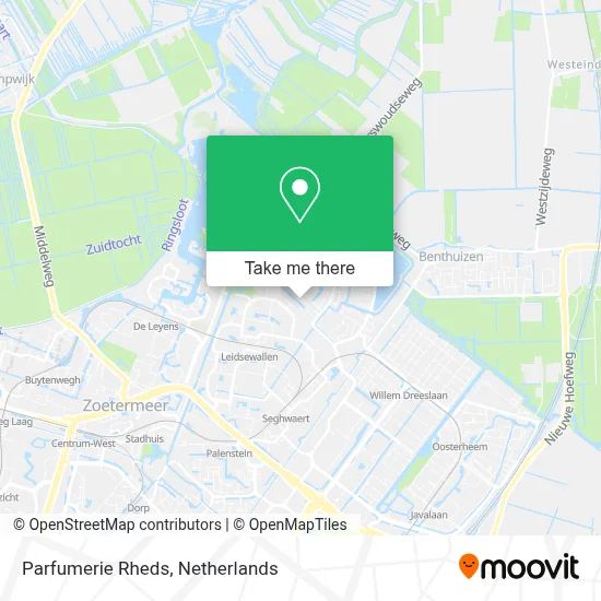 Parfumerie Rheds map