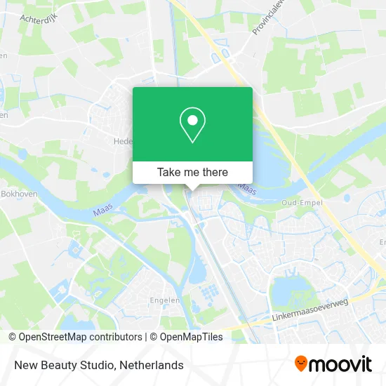 New Beauty Studio map