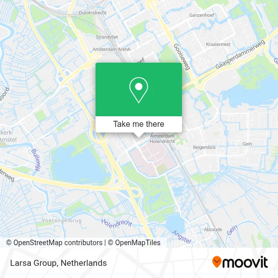 Larsa Group map