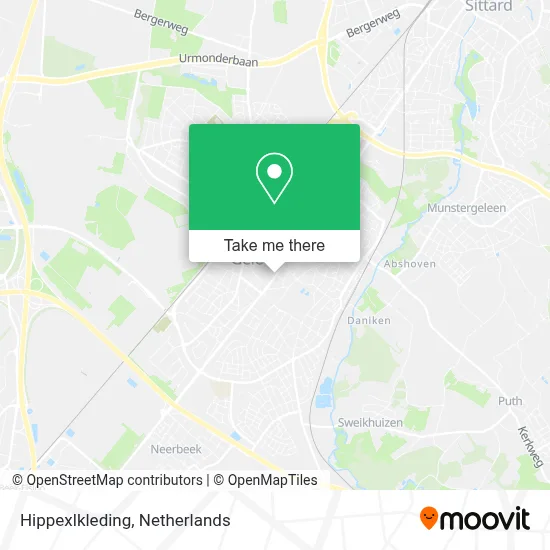 Hippexlkleding map