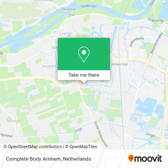Complete Body Arnhem Karte