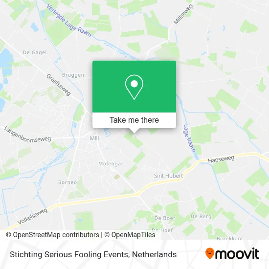 Stichting Serious Fooling Events map