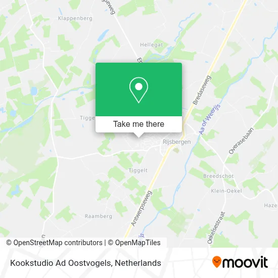 Kookstudio Ad Oostvogels map