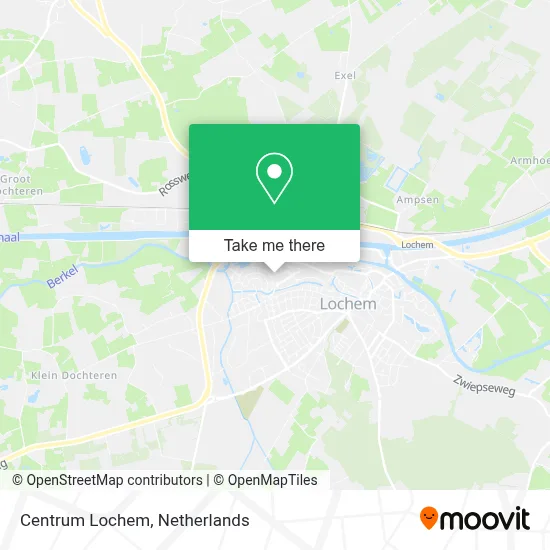 Centrum Lochem map