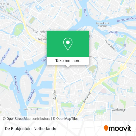 De Blokjestuin map