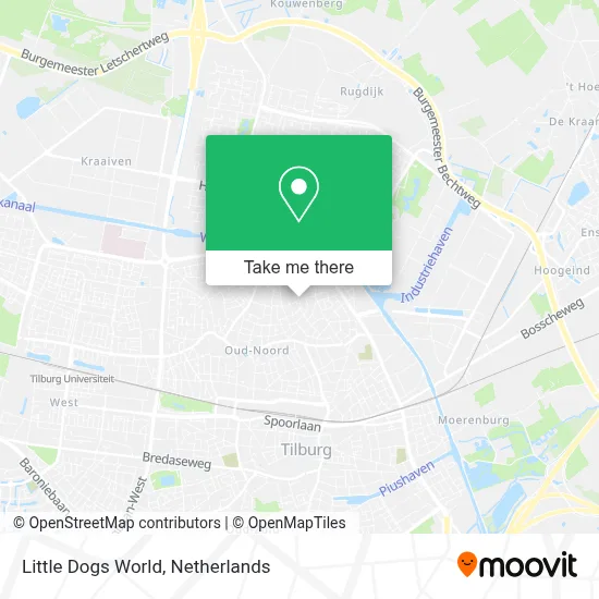 Little Dogs World map