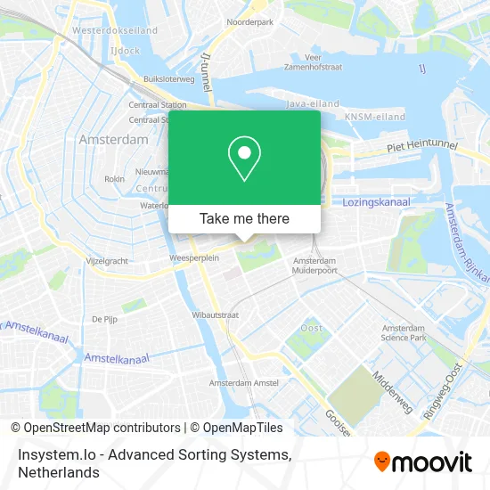 Insystem.Io - Advanced Sorting Systems map