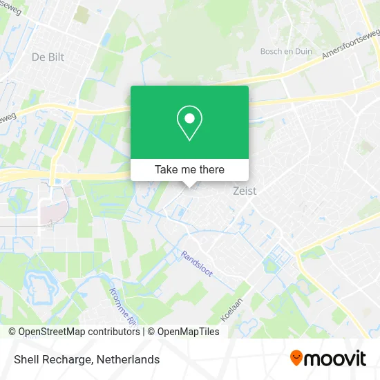 Shell Recharge map