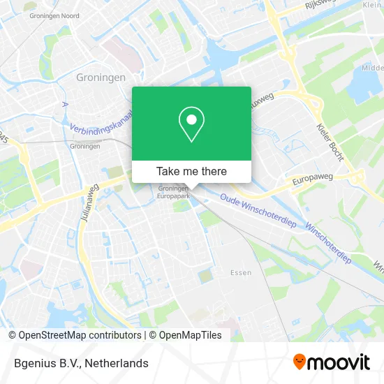 Bgenius B.V. map