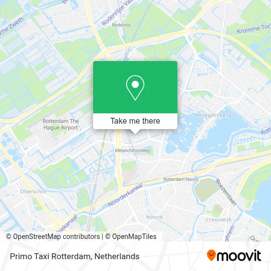 Primo Taxi Rotterdam map