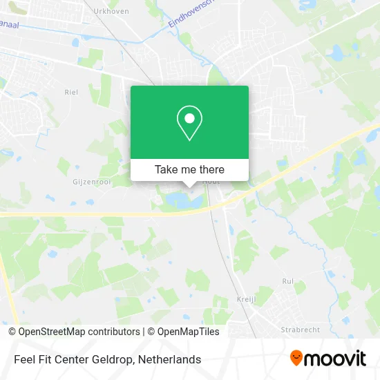 Feel Fit Center Geldrop map