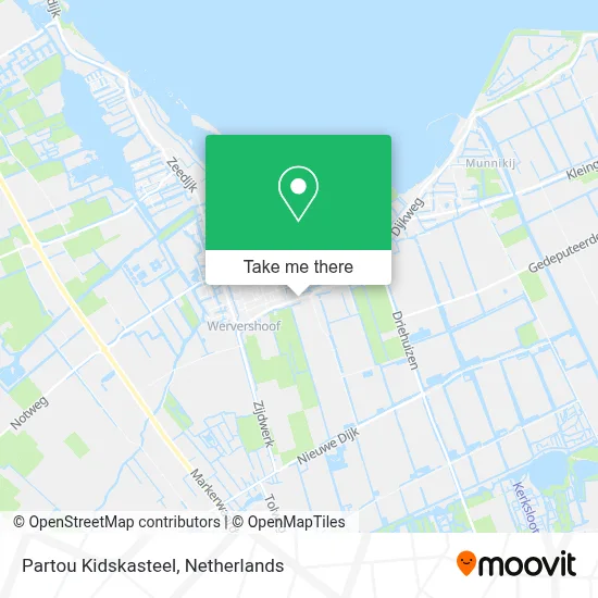 Partou Kidskasteel map