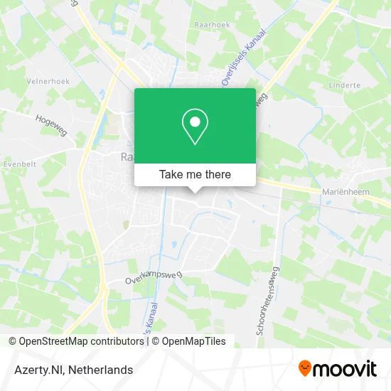Azerty.Nl map