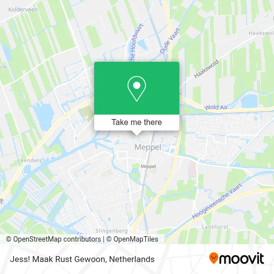 Jess! Maak Rust Gewoon map