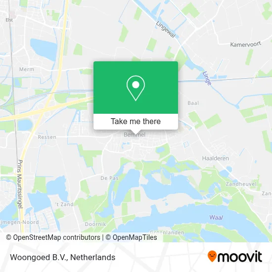 Woongoed B.V. map