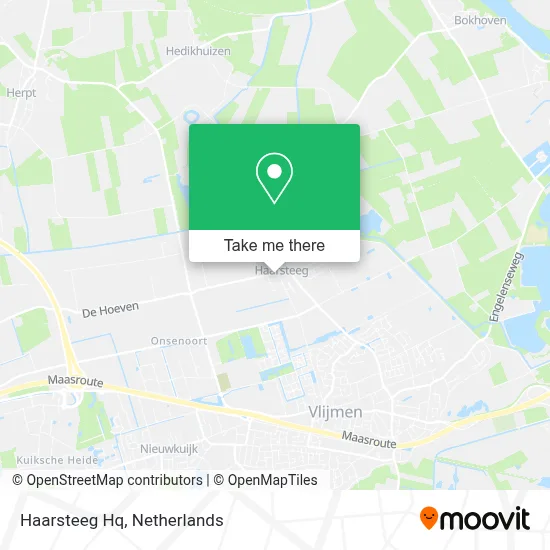 Haarsteeg Hq map