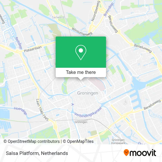 Salsa Platform map