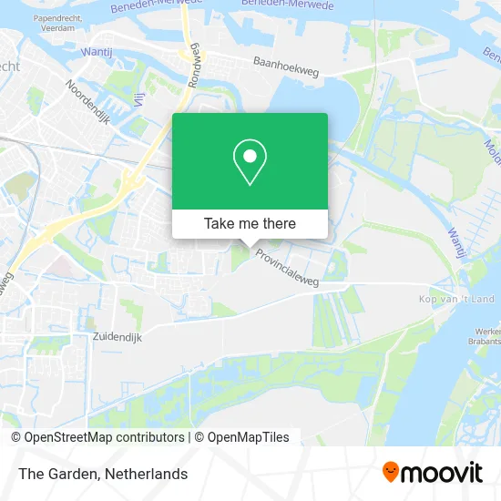 De Tuin map