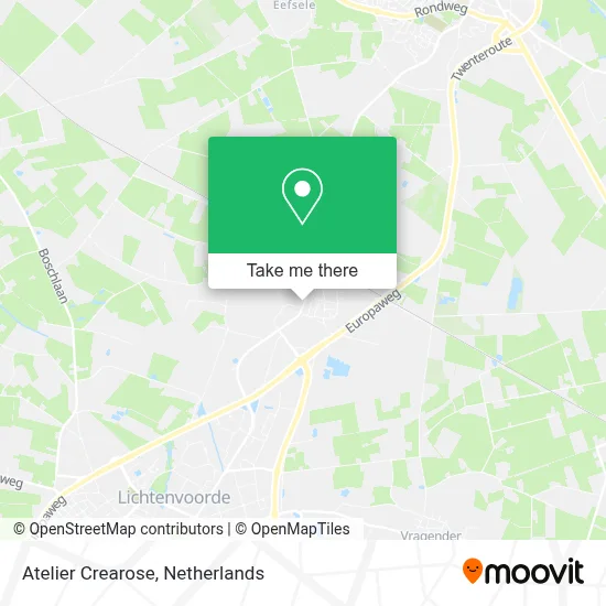 Atelier Crearose map
