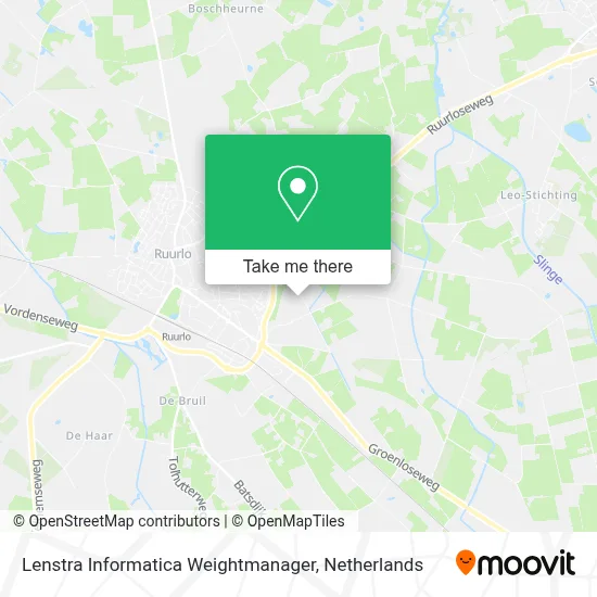 Lenstra Informatica Weightmanager Karte