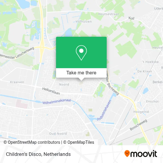 Kinderdisco map