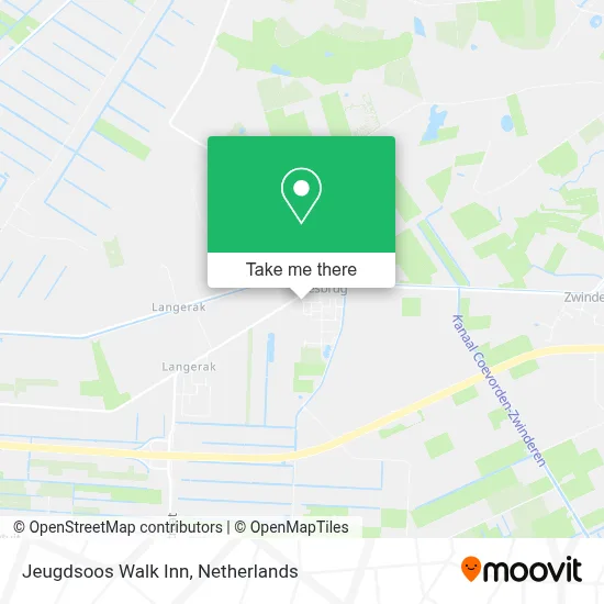 Jeugdsoos Walk Inn map