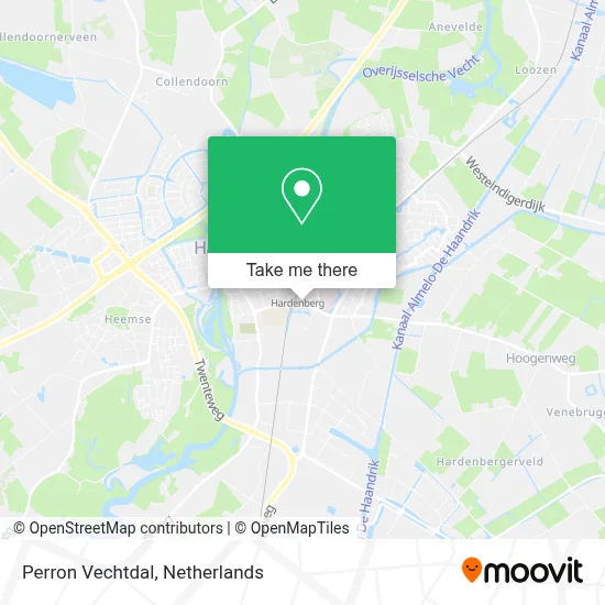 Perron Vechtdal map