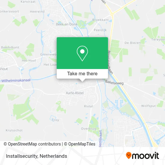 Installsecurity map