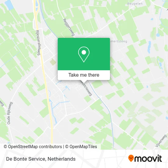 De Bonte Service map