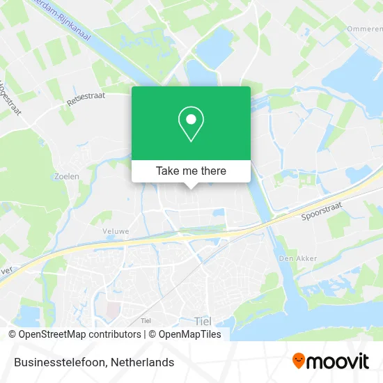 Businesstelefoon Karte