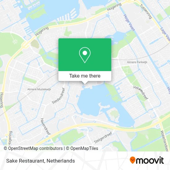 Sake Restaurant map