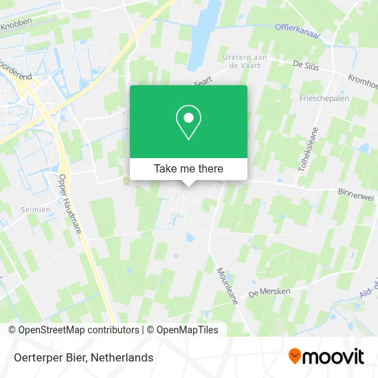 Oerterper Bier map