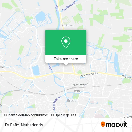 Ev Refix map