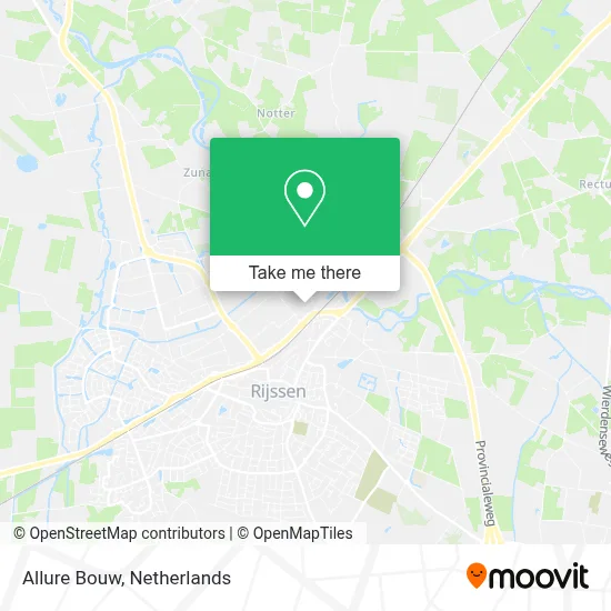 Allure Bouw map