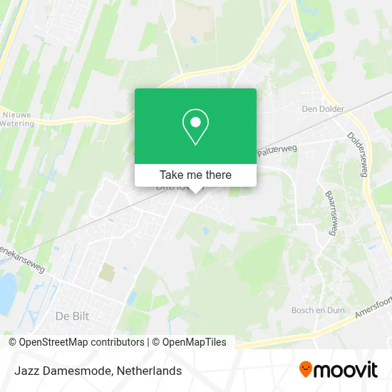 Jazz Damesmode map