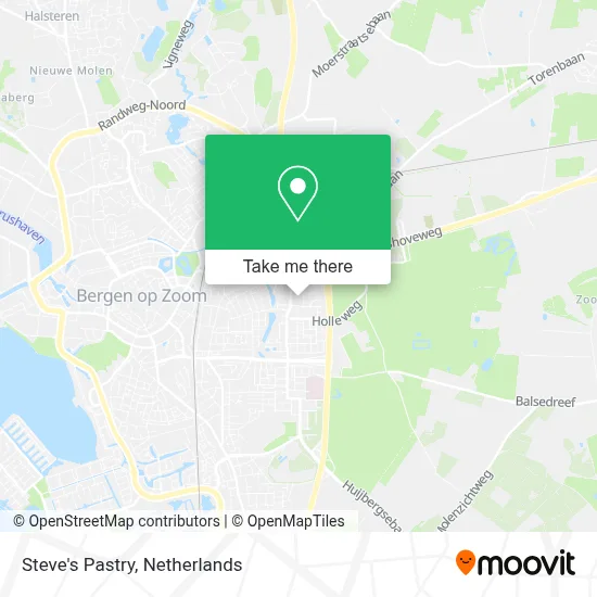 Steve's Pastry map
