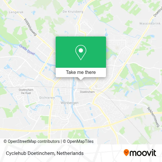 Cyclehub Doetinchem Karte