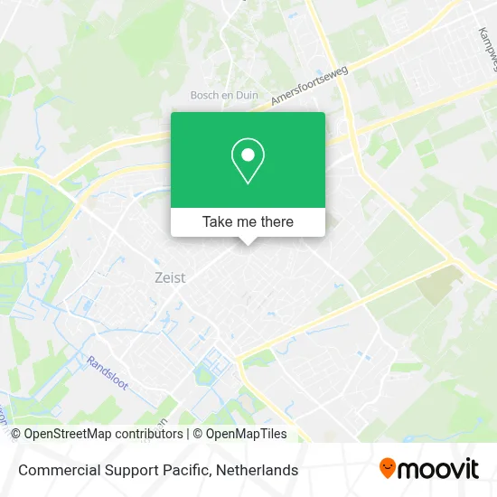 Commercial Support Pacific Karte