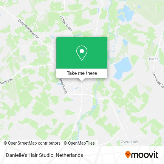 Danielle's Hair Studio map