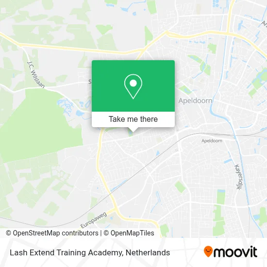 Lash Extend Training Academy map