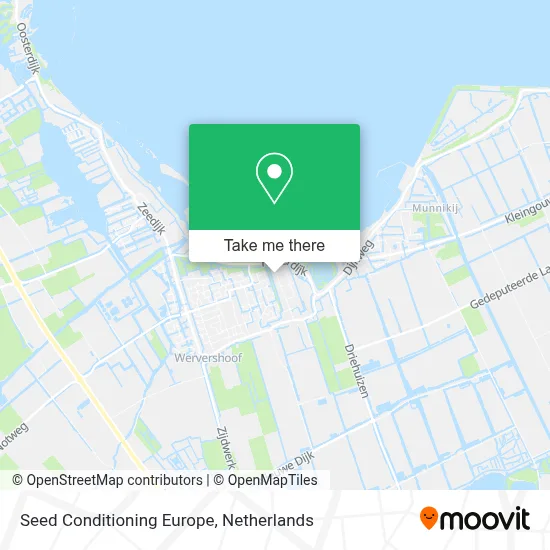 Seed Conditioning Europe map